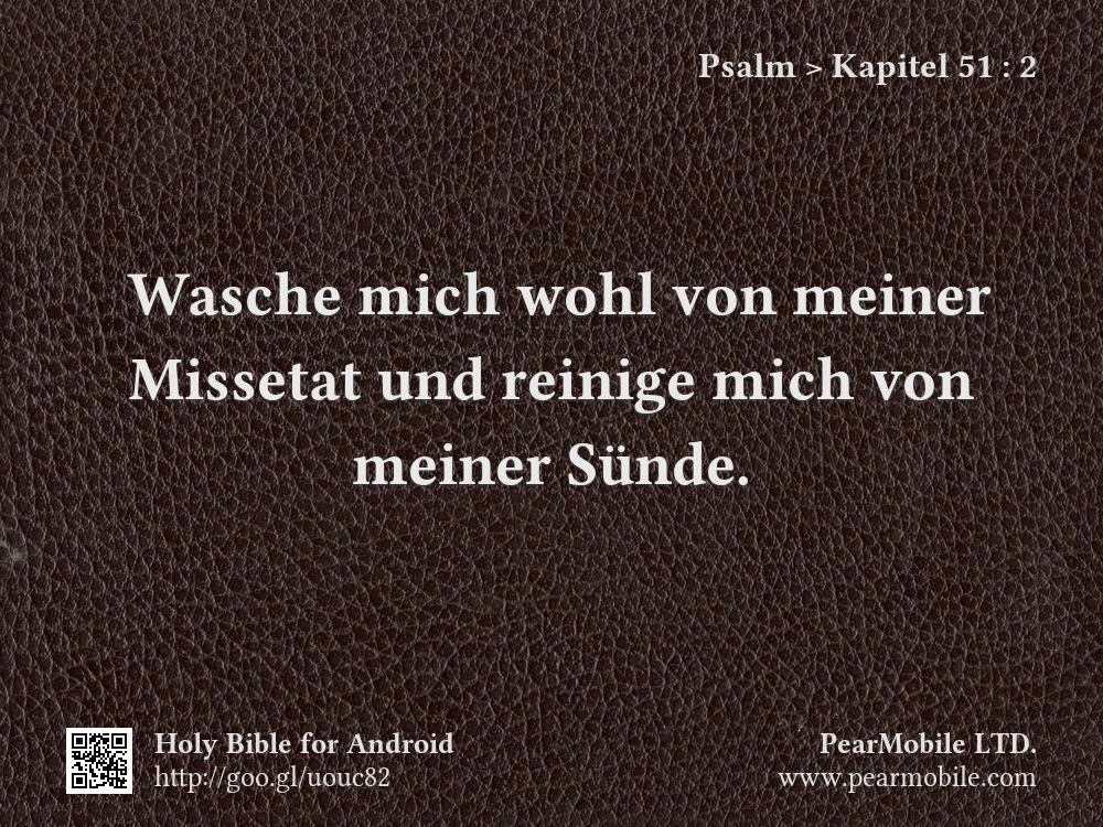 Psalm, Kapitel 51:2